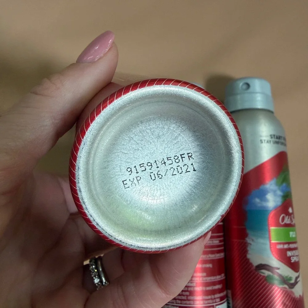 Old Spice Fiji Invisible Spray Antiperspirant Deodorant 3.8oz 3-Pack Bundle